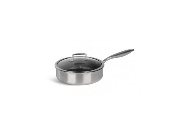 Hapjespan met Deksel 24cm