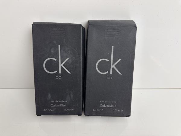 2x Calvin Klein Be Eau de toilette spray (200ml) 