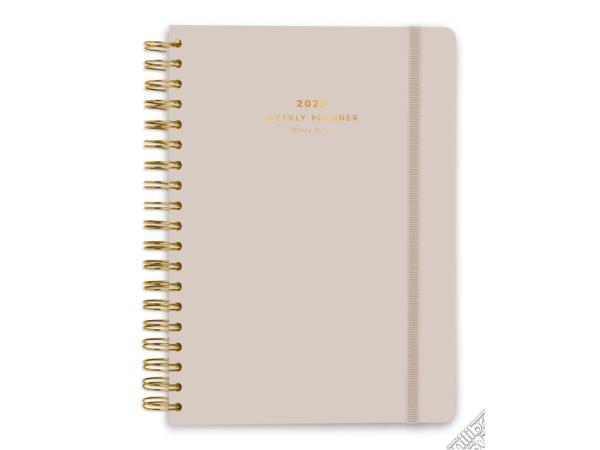 Misty Gray Kokonote Weekplanner 2025