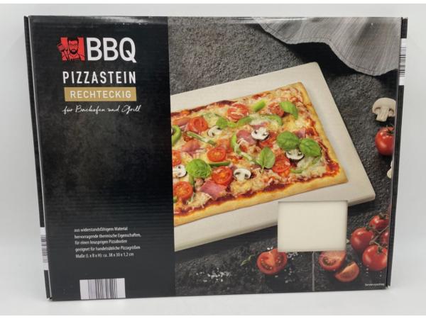 2x BBQ pizzasteen rechthoekig 38cm