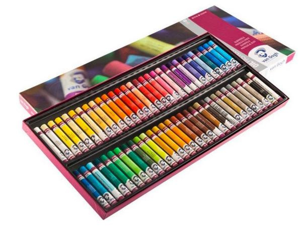 Van Gogh Complete collectie-set oliepastels met 60 kleuren