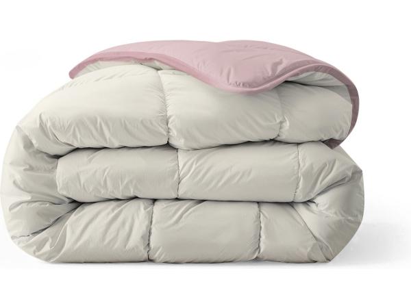 Zelesta Royalbed Pastel Pink & Cream 200x200cm