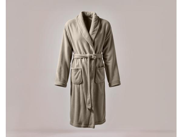 Dreamhouse Badjas Coral Fleece M/L Taupe