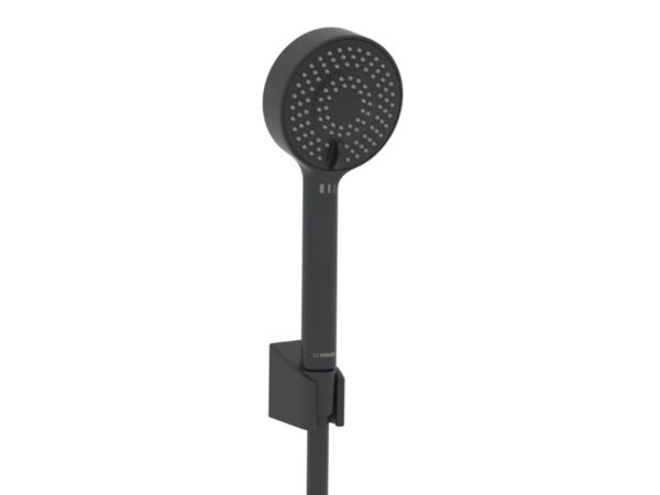 Hansa handdoucheset 3jets BasicJet mat zwart