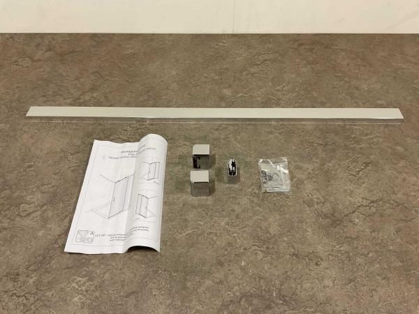 Beaux stabilisatiestang inloopdouche 100cm Chelles chroom