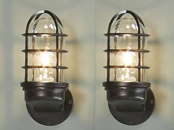 2x Beaux wandlamp E27 zonder lamp Montpellier