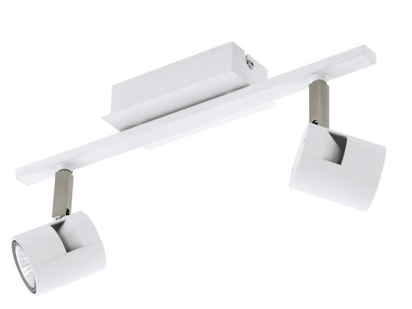 Eglo/Vergiano 2‑licht spotlamp 390 mm wit