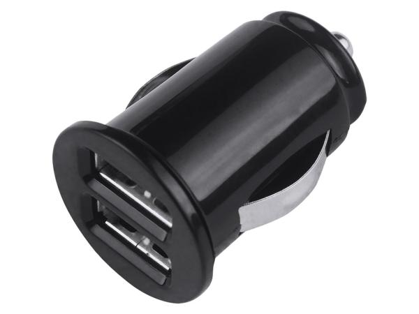 2x Grab 'n Go autolader 2x USB 2.1A zwart