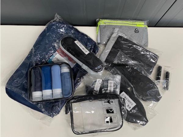 Pakket handige reisartikelen - 11 stuks