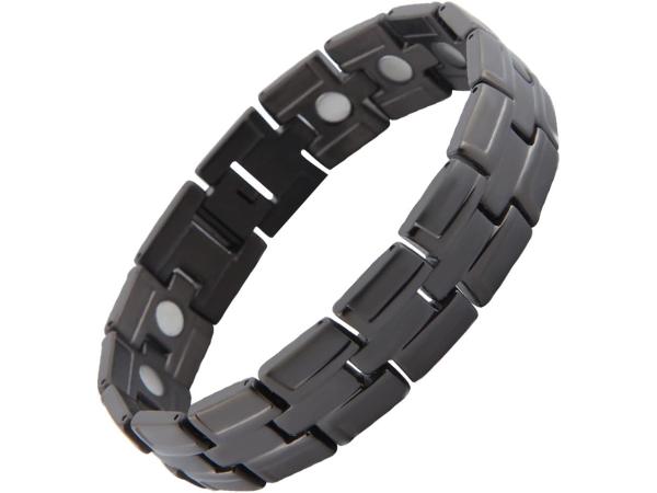 Magnetische herenarmband van magnetisch roestvrij staal 