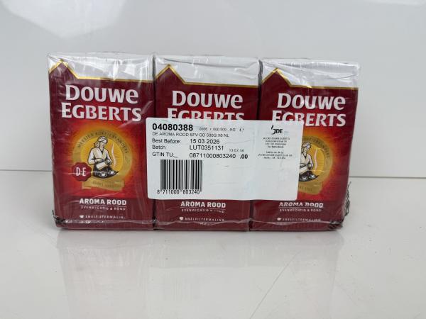 6x Douwe Egberts Aroma Rood Filterkoffie 500gr