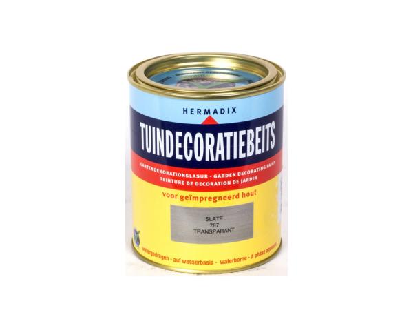 Hermadix Tuindecoratiebeits Transparant 787 Slate - 0.75 l