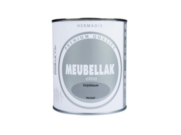 Hermadix Meubellak eXtra - Dekkend - Krijtmat Grijsblauw