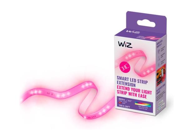 WiZ LED strip - Uitbreidingsset - 1 meter - RGB+W