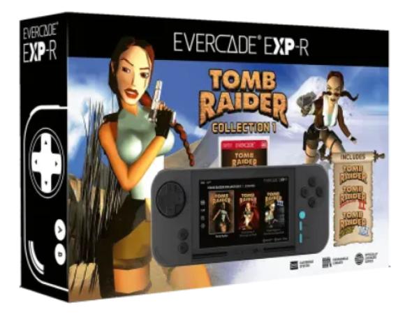 Blaze Evercade EXP-R + Tomb Raider Collection 1