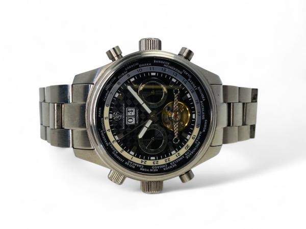 Mathis Montabon MM-08 Automatisch Horloge | World Timer