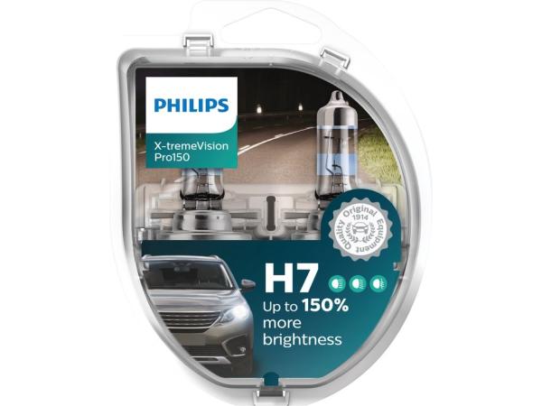 Philips X-treme Vision - H7 12V 55w - 2 stuks