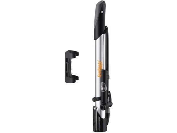 Hogedruk mini voetpomp IceToolz 240A351 met drukmeter