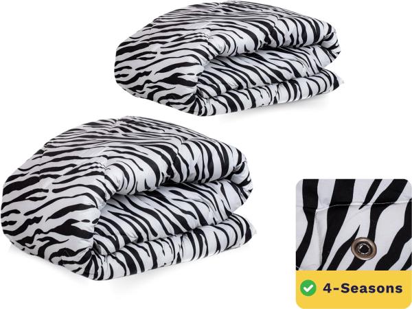 Zelesta Wonderbed 4 Seizoenen Zebra Skin - 240x200cm