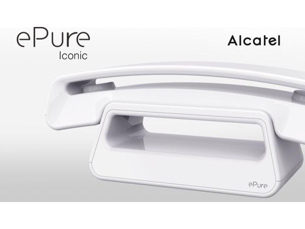 Alcatel E-pure Iconic Dect huistelefoon - wit