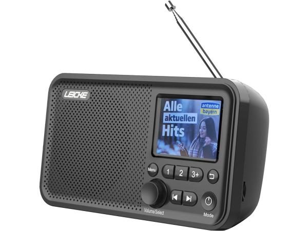 LEICKE Draagbare DAB+/FM-Radio Met Bluetooth 5.0