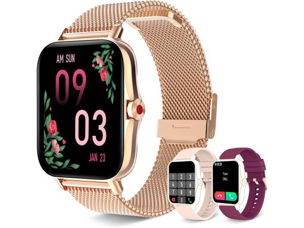 Smartwatch - oproep en antwoord, berichten, hartslagmeter