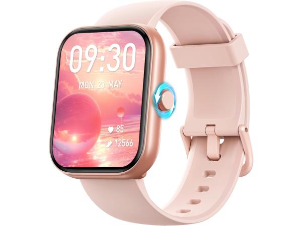 Fitpolo Smartwatch met telefoonfunctie, Alexa geïntegreerd
