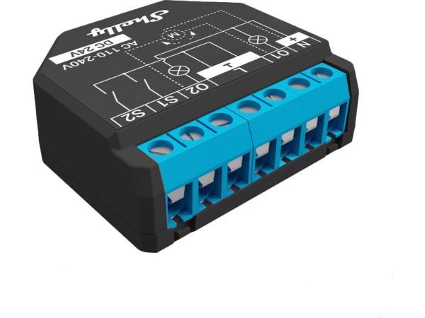 8x Shelly Plus 2PM Schakel-meetactor WiFi, Bluetooth