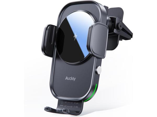 Auckly Qi 15W snelle draadloze auto oplader