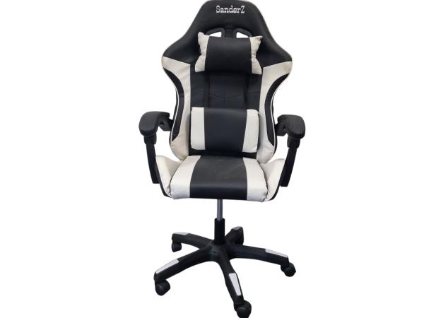 Gamestoel Bureaustoel black white