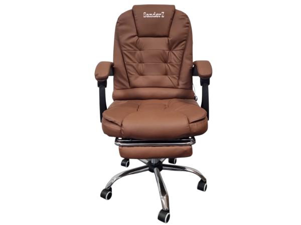 Bureaustoel met massagefunctie brown