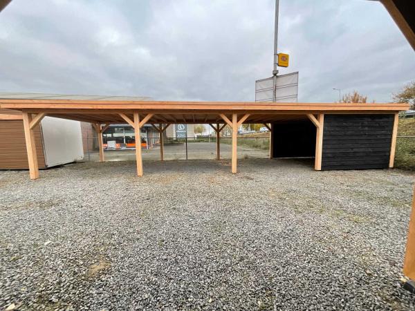 Douglas buitenverblijf met berging  1800x500x257 cm