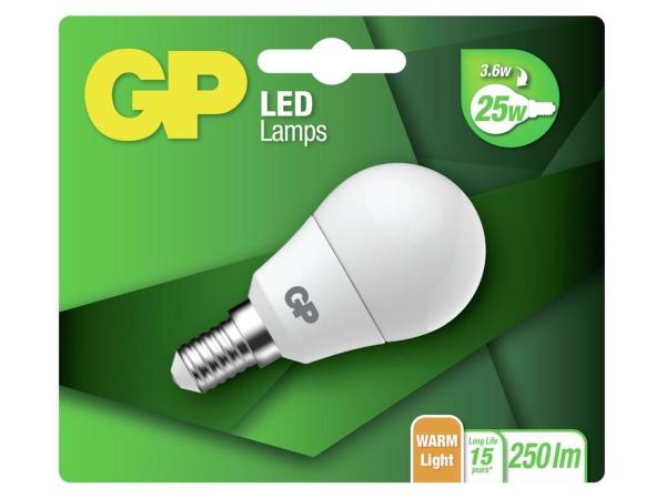 GP LED Mini Globe 3,5 W E14 warmwit
