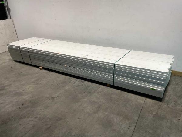 8x Vuren balk gegrond 480x9x4cm