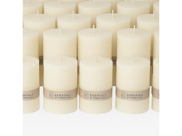 24x Essentials | Kaarsen Offwhite (7x10 cm)