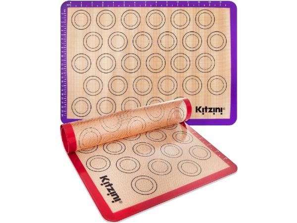 Kitzini Siliconen Bakmat - 2 stuks - Deegmat - Ovenmat 