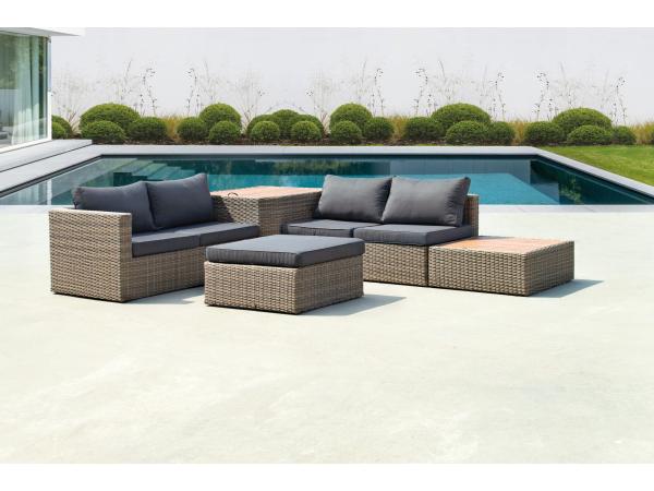 Hoek loungeset 'Mateo' (Inclusief alle kussens)