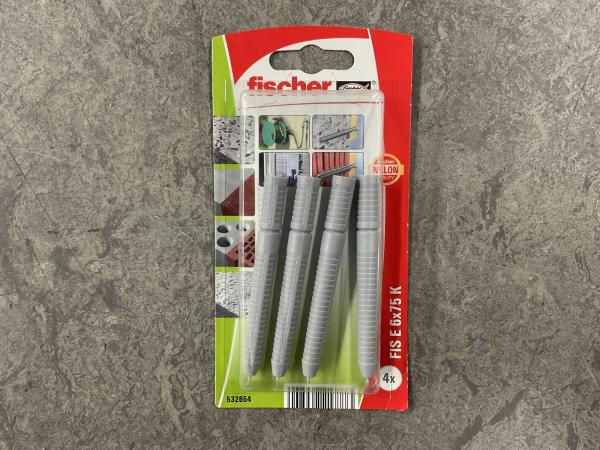 4x Fischer 4-pack binnendraadanker 6x75 mm FIS EK