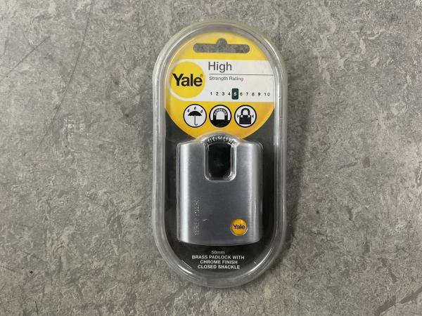 10x Yale hangslot Y122/50/123/1/2 chroom