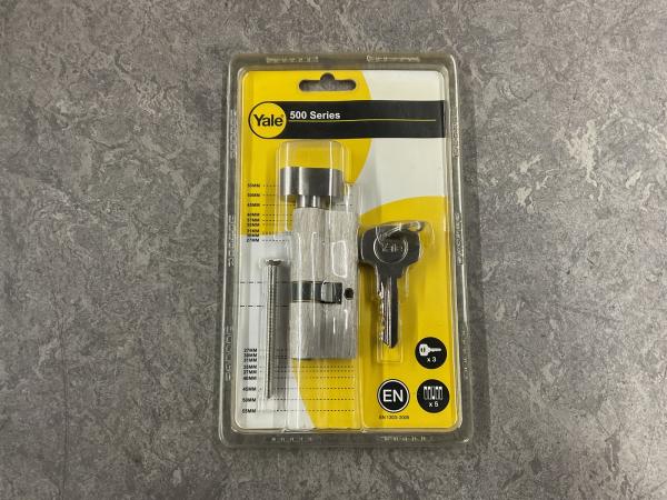 4x Yale - Standard 500 - knopcilinder 30/40 mm
