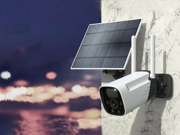FHD solar camera met Wi-Fi en separaat solar paneel