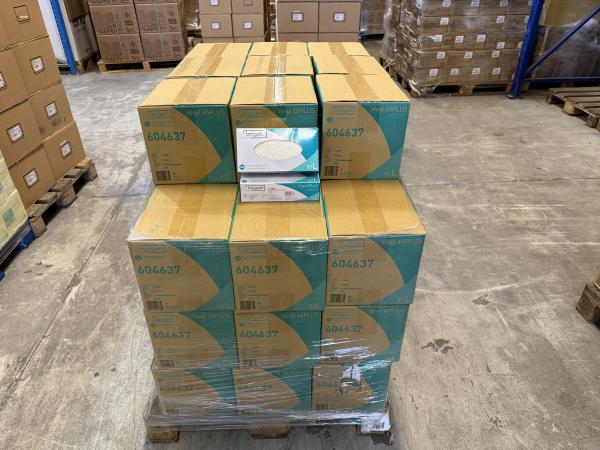 45x Omdoos Bingold Wegwerphandschoenen Vinyl Maat L 