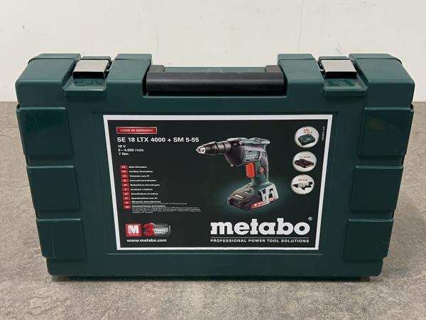 Metabo gipsschroefmachine SE 18 LTX 4000 18V