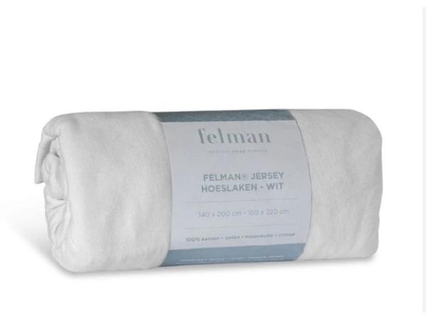 Felman Premium Jersey Hoeslaken - 2 persoons