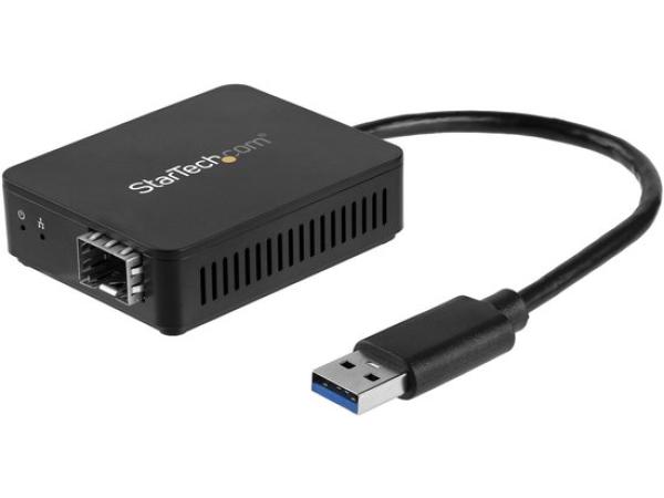 USB Adaptor Startech US1GA30SFP SFP Black