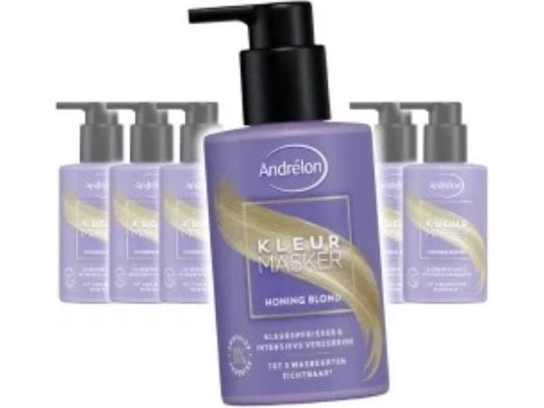 Andrélon Kleurmasker zomer blond 6x