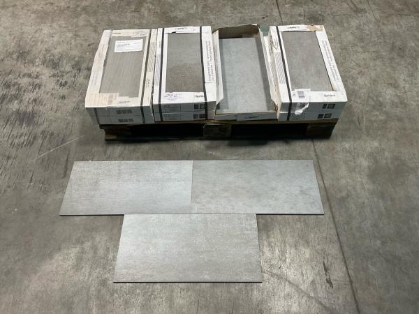 7,5m² Sphinx vloertegels 30x60cm Concrete mat grijs 