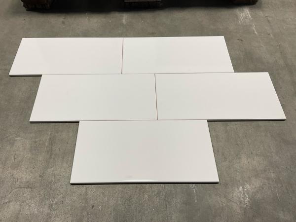 7m² Sphinx wandtegel 15x30cm Champagne glanzend wit