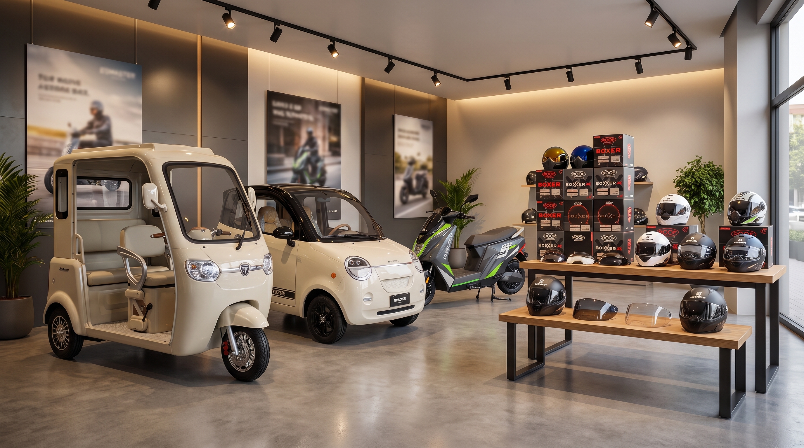 E-scooters & helmen