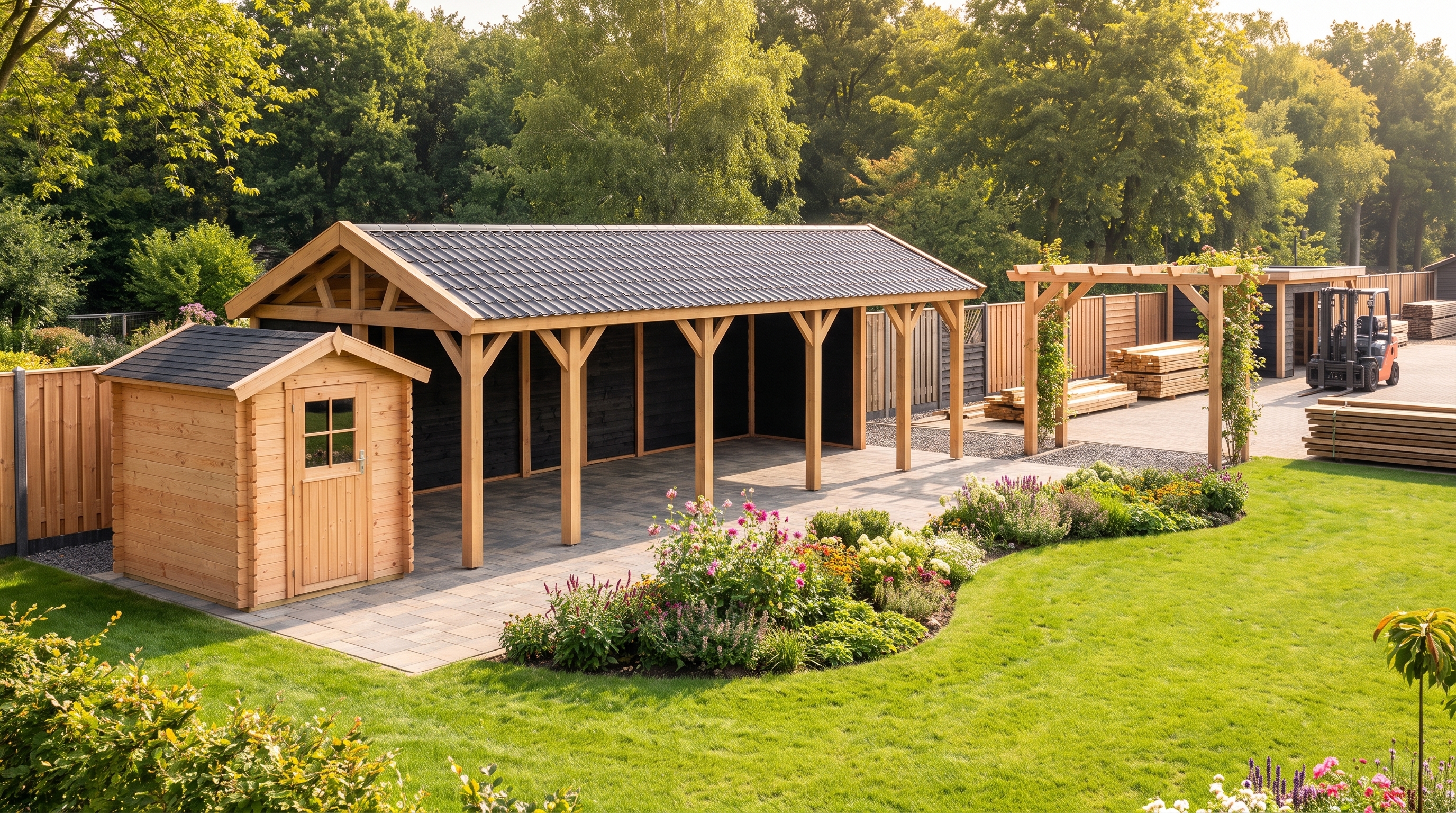 Tuin & Overkapping